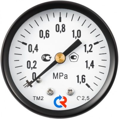 Манометр с электроконтактной приставкой, тип ТМ серия 10, подключение снизу, Росма В Екатеринбурге