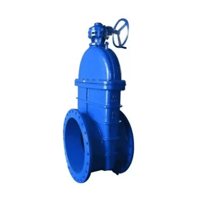 Задвижка чугун 30ч539р аналог МЗВ обрезиненный клин c гайкой Ду 800 Ру10/16 Тмакс=120C фл с редуктором В Екатеринбурге