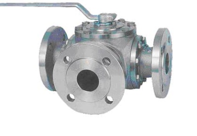 Кран шаровой трехходовой Pekos P86, фланцевый В Екатеринбурге