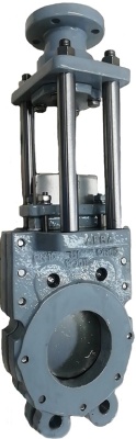Задвижка шиберная ABRA-KV-03 с ISO фланцем / Редуктором В Екатеринбурге