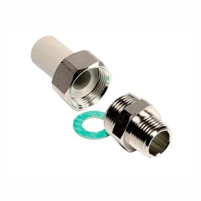 Разборное соединение PPR, с наружной резьбой В Екатеринбурге