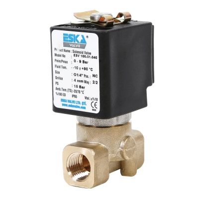 Электромагнитный клапан прямого действия ESKA VALVE ESV 100-101, 120-121 НО В Екатеринбурге