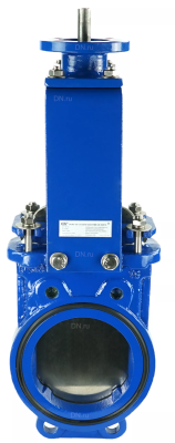 Задвижка шиберная дн.ру GGG40-SS304-NBR-2W-ISO Ру10 с голым штоком и невыдвижным шпинделем В Екатеринбурге