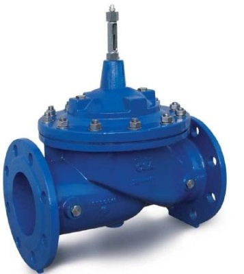 Клапан редукционный пилотный "после себя" АСТА-Р02/02 Ру16/25 фланцевый В Екатеринбурге